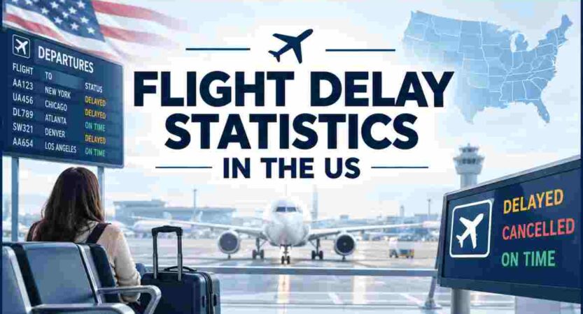Flight Delay Statistics in US 2026 | Airline Rankings, Worst Airports, Cancellations & Delay Causes