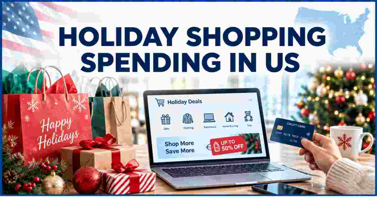 Holiday Shopping Spending in US 2026 | Average Budget, Gift Costs & Consumer Trends