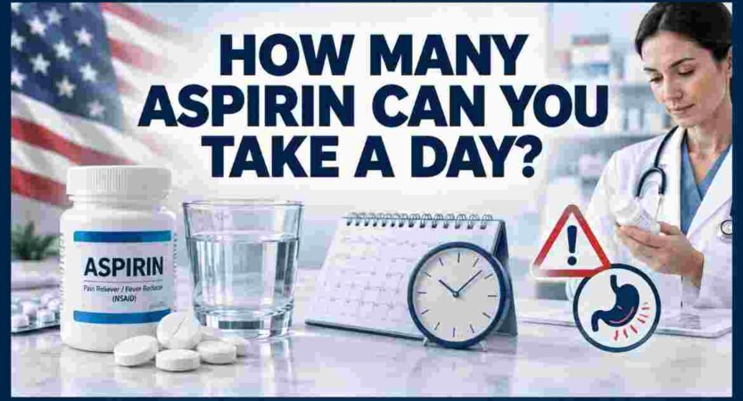 How Many Aspirin Can You Take a Day? | Daily Dosage, Maximum Limit, Side Effects & Facts