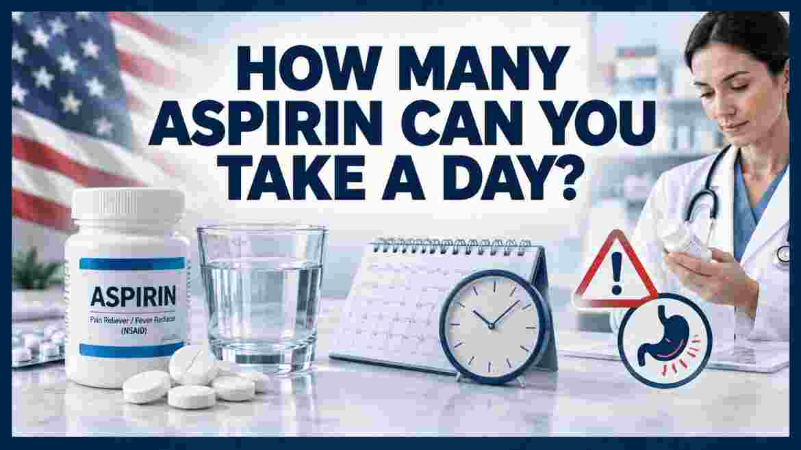 How Many Aspirin Can You Take a Day? | Daily Dosage, Maximum Limit, Side Effects & Facts