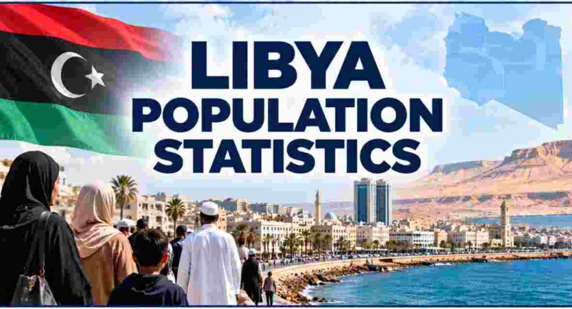 Libya Population Statistics 2026 | Demographics, Population by Age, Gender, Cities, Growth Rate & Facts