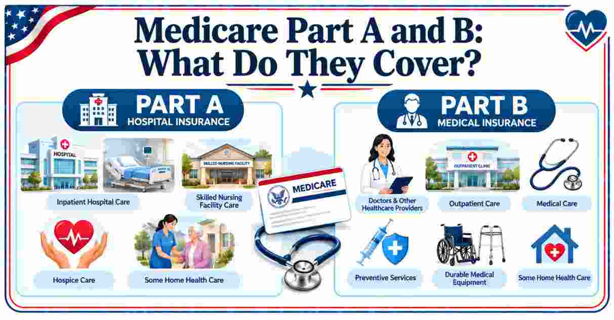Medicare Part A and B: What Do They Cover? | Benefits, Costs, Premiums & Facts