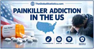 Painkiller Addiction in US 2026 | Prescription Opioid Misuse, Overdose Deaths & Facts