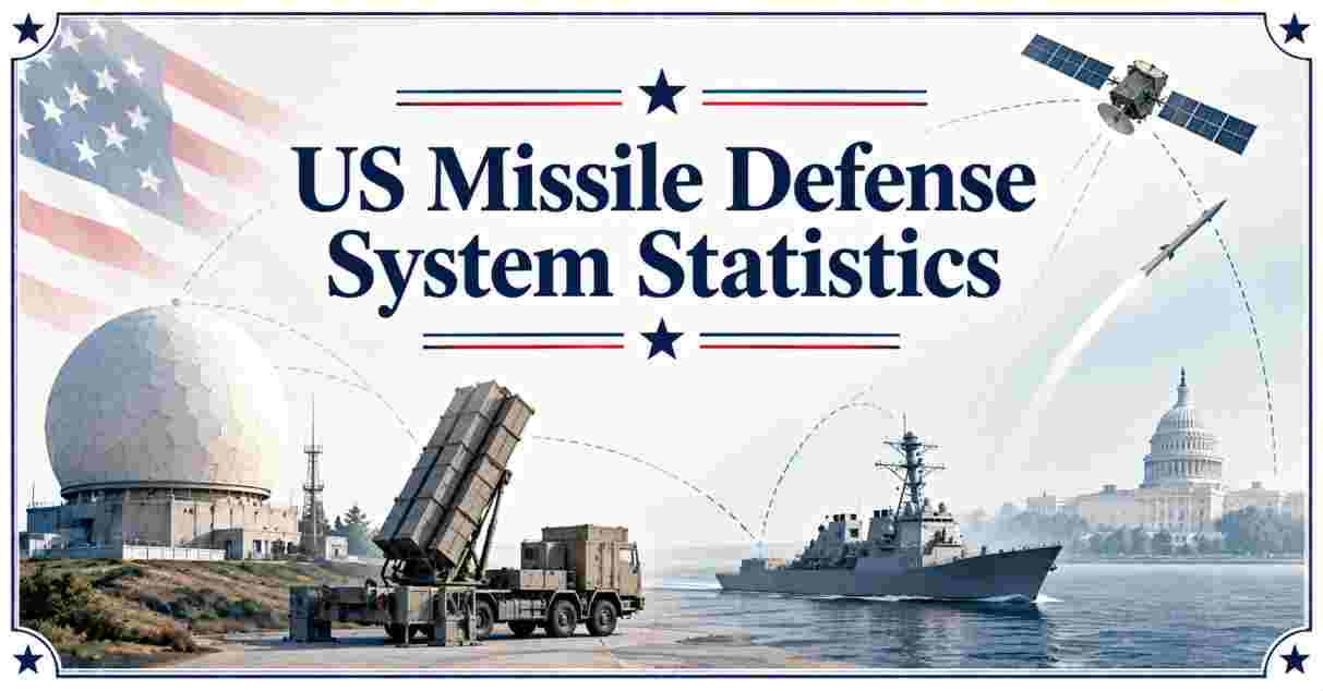 US Missile Defense System Statistics 2026 | Radar Networks, Interceptors, Early Warning & Facts
